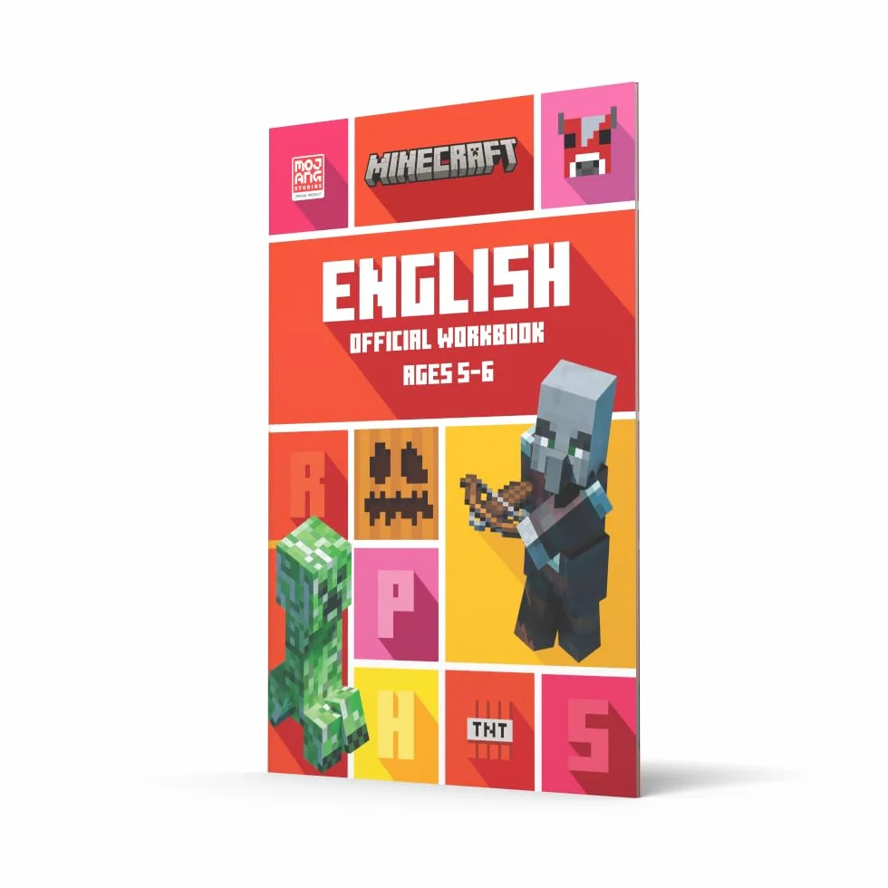 Minecraft English Ages 5-6: Official Workbook